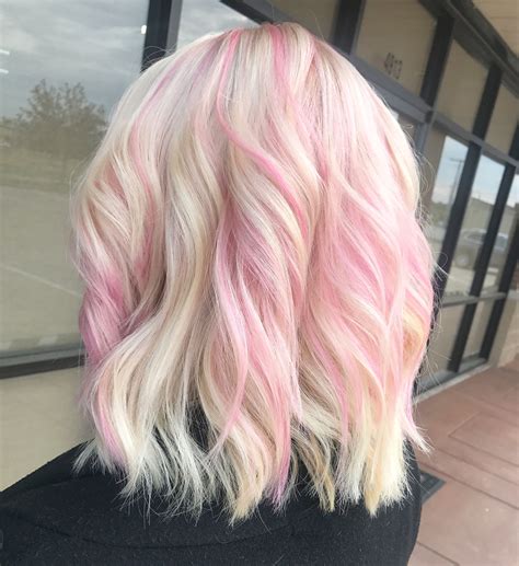 Blonde and pink hair - Custom Made Human Hair Pink/613 Blonde Body Wave Lace Front Wig Handmade Black Friday Deals!! Ready to Ship. (102) $89.22. $297.40 (70% off) FREE shipping. Scene wig. Blonde wig. 28" Straight layered hair with side bangs wig. Cosplay wig.